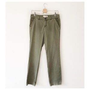 SUNDANCE Sage Green Khaki Pants